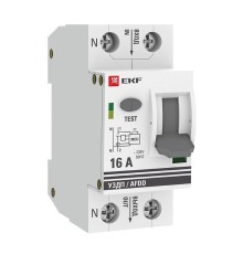 Устройство защиты от дугового пробоя (УЗДП) 1P+N 16А PROxima EKF afdd-2-16-pro