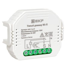 Диммер в подрозетник 1-канальный Умный Wi-Fi Connect EKF sdsh-1g-wf