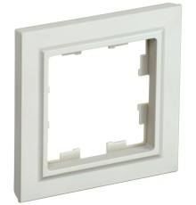 Рамка 1-м BRITE РУ-1-БрКр беж. IEK BR-M12-K10