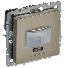 Датчик движения BRITE ДС10-1-БрШ механизм шампань IEK BR-MS10-N-150-05-K37