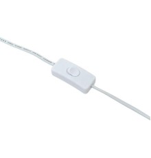 Шнур для бра с выключателем 2м 2х0.5кв.мм EKF ASB-610